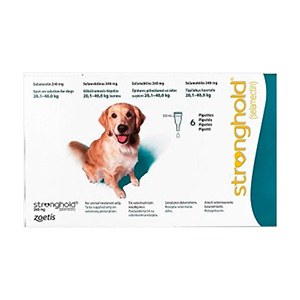 Stronghold Dogs 20.1-40.0 Kg 240 Mg Green 3 Pipette