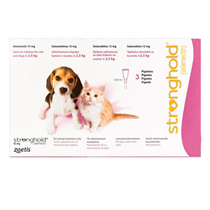 Stronghold Kittens & Puppy Upto 2.6 Kg 15 Mg Rose 6 Pipette