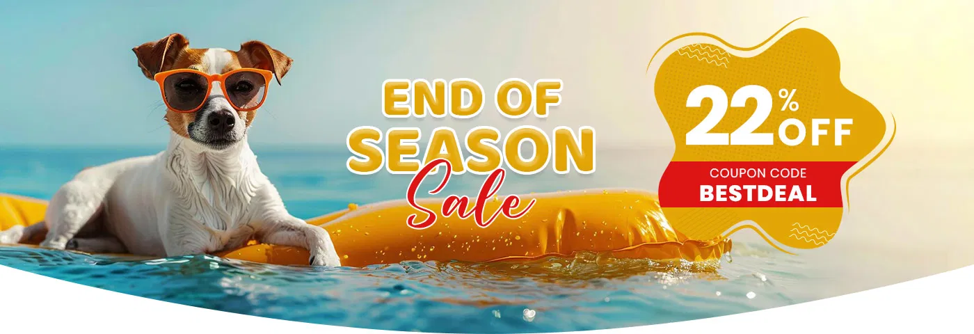 END OF SEASON SALE!