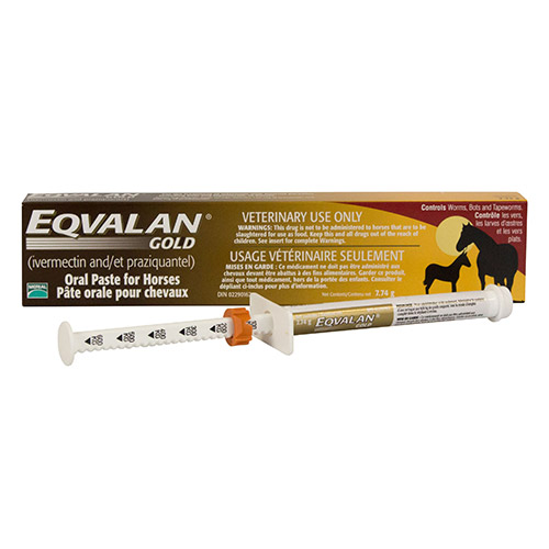 Eqvalan Gold Dewormer Oral Paste for Horse