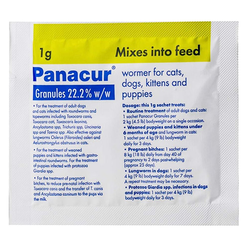 Panacur Worming Granules 1 Gm
