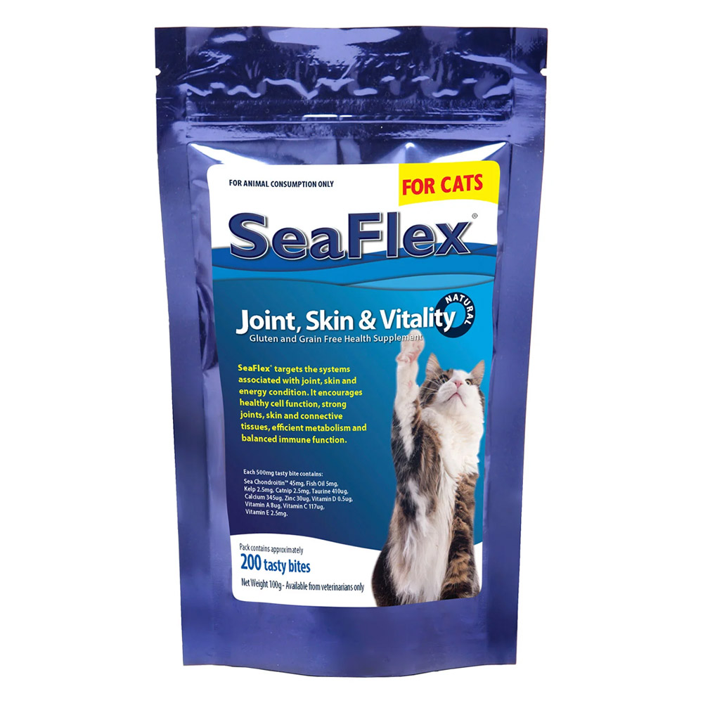SeaFlex Joint, Skin & Vitality Health Supplement for Cats 100gm