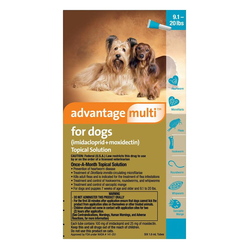 Advantage multi for dogs over sale 55lbs