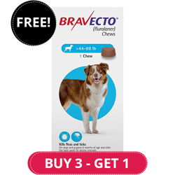 Bravecto for Large Dogs 44-88lbs (Blue)