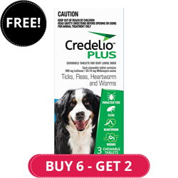 Credelio Plus For Extra Large Dog 22-45kg (Blue)