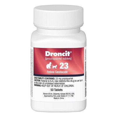 Droncit Tapewormer for Dogs & Cats