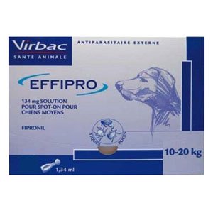 Effipro Spot-On Solution For Medium Dogs 23 to 44 lbs