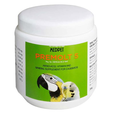 Medpet Premolt 5 for Cagebirds