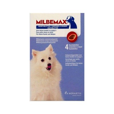 Milbemax Chewable For Small Dogs Under 11 Lbs (5 Kgs)