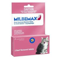 Milbemax Cats upto 4lbs (2Kg)