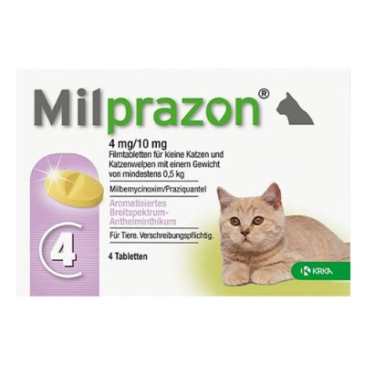 Milprazon Worming Chewable For Kittens Upto 4.4lbs