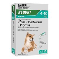 Neovet Spot-On for Medium Dogs 8.8 to 22lbs (Aqua)