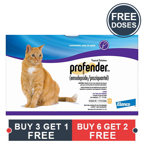 Profender spot best sale on large cat