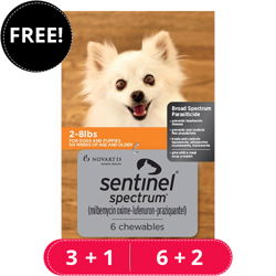 Sentinel Spectrum Orange for Dogs 2-8 lbs