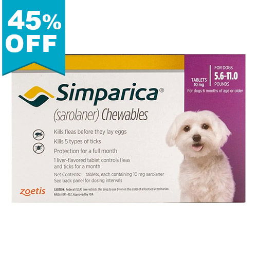 Simparica Oral Flea & Tick Preventive