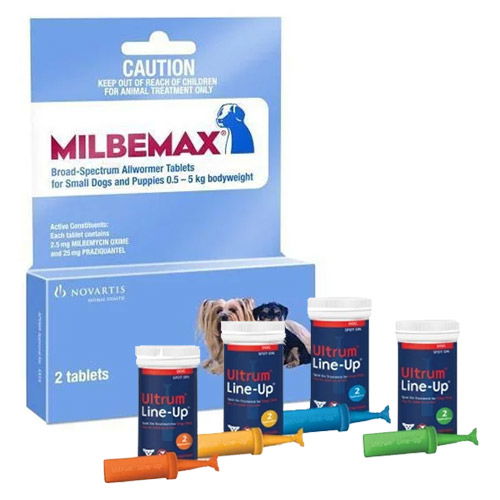 Flat 12% OFF on Ultrum Line-Up Spot On & Milbemax Combo Packs for Dog